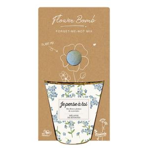 Kit de semis - Je pense à toi - 1 bombe à graines - BIO